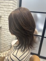 ルーム 大通店(ROOM)&nbsp;モカベージュ　レイヤーカット　透明感カラー