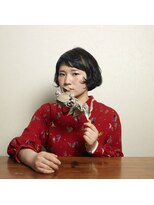 ブリスト(BRIST)&nbsp;デザインカラー/斜めバング/ステップボーンカット＠30代40代50代