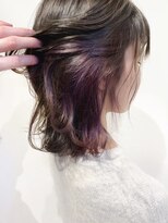 アンティガ(ANTIGA)&nbsp;［AntigaVI］マットベージュ×ラベンダーピンクインナーカラー