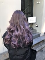 リゼル ユア 渋谷(RISEL YUA)&nbsp;青みパープルのグラデーションカラー