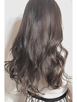 レセ 南柏店(Laissez)&nbsp;ロングスタイル・アッシュカラー/韓国っぽヘア【レセ南柏店】