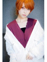 アマンドール(Aman D'or)&nbsp;推し色で決まり！プリズムオレンジ×ショートウルフ