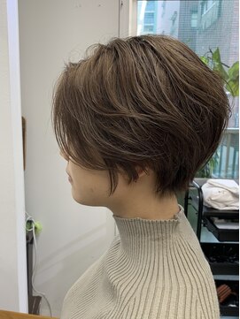 ニコフクオカヘアーメイク(NIKO Fukuoka Hair Make) 【NIKO】福岡天神大名ハンサムショート丸みくびれ大人可愛い20代