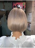 ☆愛されミルクティーアッシュボブ☆