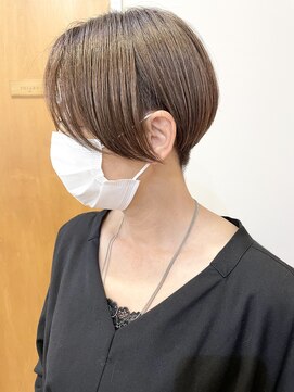 モリオ フロム ロンドン 成増店 【morio成増/米村】刈り上げ前下がりショート