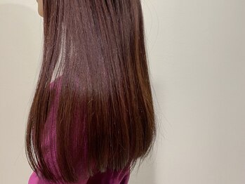 ヘアサロン ピース(hair salon PIECE)の写真/髪をダメージから守りながら、内側の芯からたっぷり栄養補給♪繰り返すほどにサラサラな艶髪に【野々市】