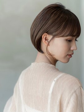 オースティン 登戸向ケ丘遊園(AUSTIN) 大人かわいい前髪セシルカットココアブラウンフリンジウェーブ