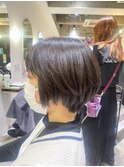 髪質改善/切りっぱなしボブ/美髪/30代40代/［人形町］