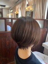 TJ天気予報 ルルル 【髪質改善カラー】ショートスタイル