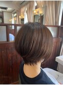 【髪質改善カラー】ショートスタイル