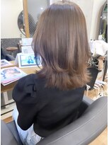 リコバイアフロート(riko by afloat)&nbsp;韓国風ヘア/レイヤーカット/ラベンダーベージュ/段カット