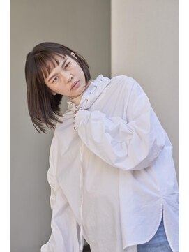 サラビューティーサイト 志免店(SARA Beauty Sight) 30代40代大人可愛いハイライトボブ☆山之内