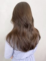 アイティーバイアルバム 北千住店(IT by ALBUM)&nbsp;ロングレイヤーオリーブグレージュ_ショコラアッシュ_ba406952