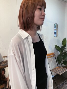 ハニーマスタード(HONEY MUSTARD) 夏ムードなラフなレイヤー