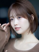 エインアンリー 表参道(AIN.ANLY.) 前髪あり外はねボブ20代30代40代【AIN.表参道】川原大地