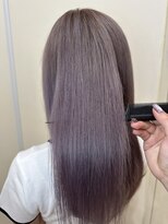 クラン ヘアーアンドスタジオ(CLAN hair & studio)&nbsp;#パープルシルバー# ハイトーンカラー