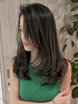 ヨロ 小岩(YOLO) ハイライトカラーミルクティーベージュケアブリーチダブルカラー