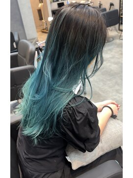 ルーツ(Roots) goro エメラルドブルーツ　＃ハイトーンカラー