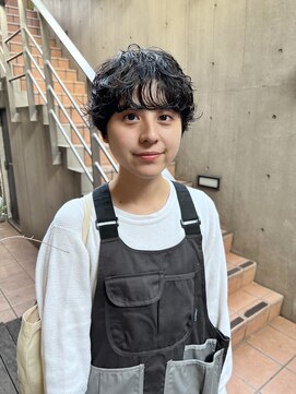 ジェノ(JENO by apish) くるくるパーマ/ショートパーマ/マッシュショートパーマ