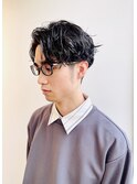 メンズカット波巻きパーマツイスパツイストスパイラルパーマ