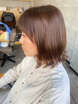 ソイクフ 四条大宮店(SOY-KUFU) 20代30代40代◎イメチェン似合わせカットベージュハッシュカット