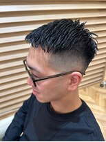 【男らしさ抜群】クロップ×スキンフェード
