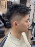 【人気No.2】　フェードカット　《眉カット、シェービング有》　￥7,150円