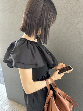 イロ プラス 南田宮店(iro+) 【nobuyo】パツっとbob