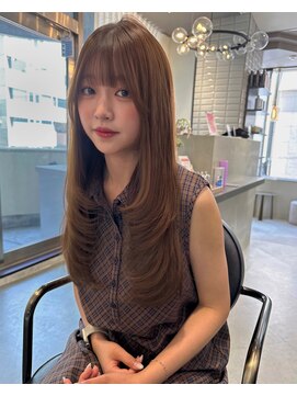 リリー(Lilley) 松岡宏海スタイル/天神韓国風/チョコレート/顔まわり/前髪/学割