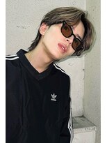 ランズ(LANDS)&nbsp;メンズカット　メッシュカラー【韓国ヘア 大阪 梅田】