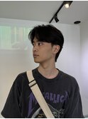 毛流れセンターパート