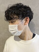 シアン(.Xian)&nbsp;【men's】スパイラルパーマ（高槻/高槻美容室/メンズ/眉カット）