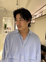 ウルフ/ニュアンスパーマ/ニュアンスデザイン/30代40代50代