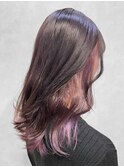イルミナカラー/インナーカラー/インナーパープル