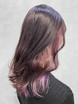 ミル(1001 mille) イルミナカラー/インナーカラー/インナーパープル