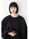 切りっぱなしボブ