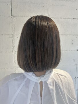 リュネッツ あざみ野店(lunettes) 【髪質改善メテオストレート】朝ラクストレートボブ