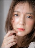 ≪COVER HAIRメイク作品≫オレンジゴールドで透明感と上品な色気
