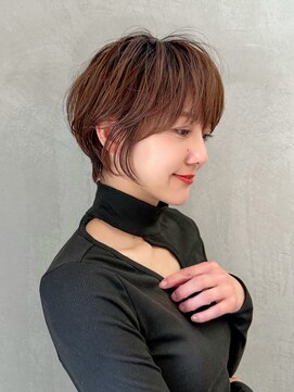 ロンドエニカ 大宮(Lond enika) ショート/ハイライトカラー/白髪/白髪ぼかし/くびれヘア/大宮