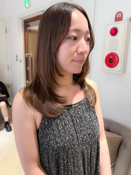 バブ バイネオリーブ(Bab by neolive) ミディアムヘア/デザインカラー/暗めカラー/グランマッシュ