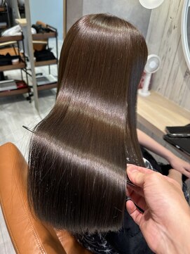 ナル 新宿(nalu) nalu新宿/髪質改善/縮毛矯正/METEO/透明感/インナーカラー/新宿