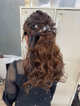 シエル(Ciel) ヘアセット★ハーフアップ