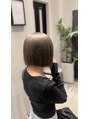 ラフィスヘアー トーン 竹ノ塚駅前店(La fith hair tone) ハイトーンボブとてもかわいいです♪