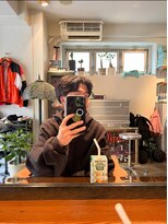 アンクヘアー(Ank hair)&nbsp;センター　センター分け　ニュアンスパーマ