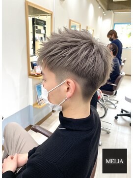 メリア(MELIA) ベージュカラー#浦和#美容院#南浦和#縮毛矯正#髪質改善#メンズ