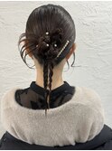 カチモリヘアアレンジ