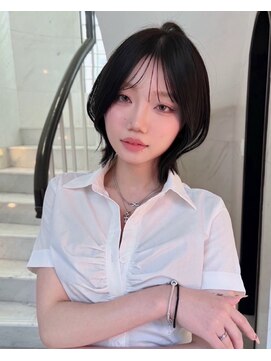 サイン 韓国ボブ 渋谷(SIGN) 韓国ボブレイヤーボブ渋谷タッセルボブお洒落なレイヤーカット