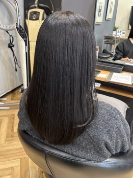 アルター(aL ter) 【ロング×トリートメント】ピンクベージュ/前髪/鎌取/林愛華