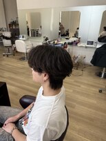 シード(SEED) 長崎 フェザーパーマ センターパート ダウンパーマ