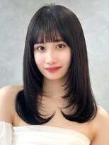 フォト 新宿三丁目(foto)&nbsp;小顔黒髪オリーブグレーココアベージュボブ髪質改善ブリーチ新宿